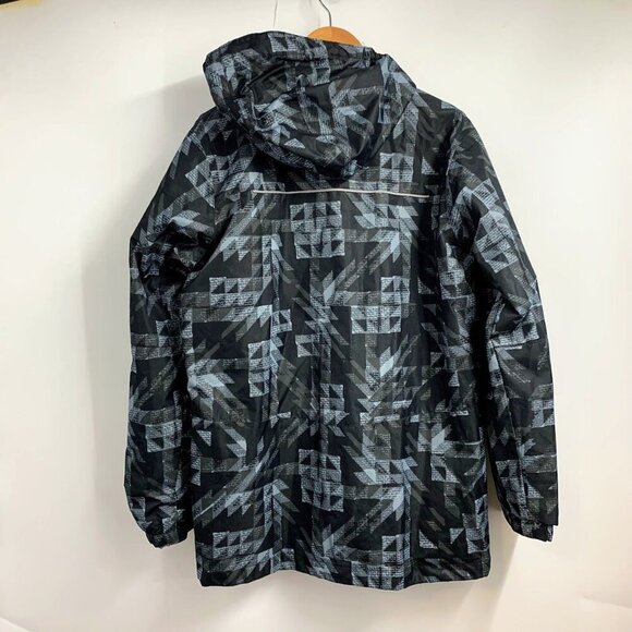Columbia Boys‎ Bugaboo II Geographic  Zipper Snap Hoodie Parka Jacket Size XL - Picture 2 of 14